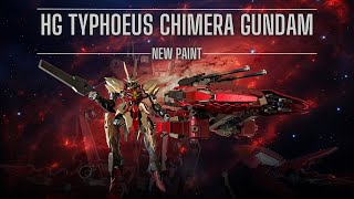 23 HG Typhoeus Gundam Chimera New Paint [upl. by Aitan]