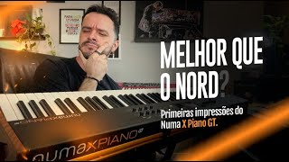 Numa X Piano GT Studiologic  Primeiras impressões com Rogerio Plaza [upl. by Harac]