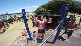 Female PullChin Up Competition Highlights [upl. by Grimaud]