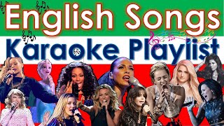 English Songs Playlist  Karaoke Videoke with lyrics [upl. by Pinebrook]