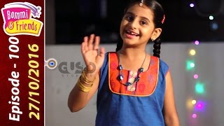 ✿ Bommi amp Friends ✿ Epi 100  27102016  Chutti TV பொம்மி amp ப்ரெண்ட்ஸ் Tamil Kids Serial  தமிழ் [upl. by Htidirem549]