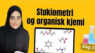 Lynkurs i KJEMI 1 dag 2 Støkiometri og organisk kjemi [upl. by Novat220]