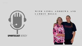 Sportscast Jersey  Linda Andrews and Lauren Mills [upl. by Firooc]