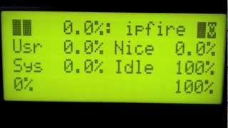 LCDProc on IPFire [upl. by Pierce648]