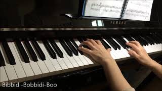 비비디바비디부 Bibbidibobbidiboo신데렐라OSTpiano [upl. by Scotney757]