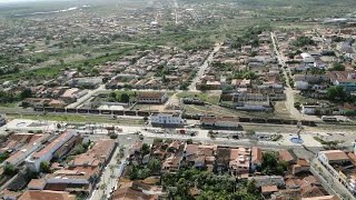 VISTA AÉREA DA CIDADE DE CRATEÚS NO ESTADO DO CEARÁ [upl. by Malamud]