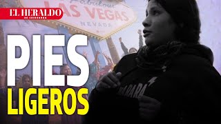 Seis Mujeres rarámuris corren ultramaratón desde Los Ángeles hasta Las Vegas [upl. by Leachim831]