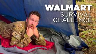 I Did the Walmart Survival Challenge [upl. by Lerrud715]