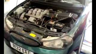 Mondeo ST24 on Dyno 190 BHPmp4 [upl. by Melburn39]