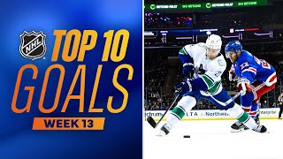 Top 10 Goals from Week 13  202324 NHL Season [upl. by Mandal]