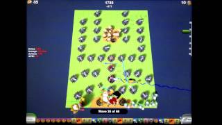 Towermadness Mini save all sheep without flamethrower [upl. by Sinne]