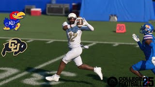 Colorado vs Kansas  EA SPORTS College Football 25 [upl. by Yevi]