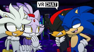 Sonic Joins Silver amp Blazes DATE Feat Shadow VR Chat [upl. by Aicatsanna]