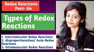 Class 11 chap 8  Redox Reactions 04  Types of Redox Reactions IIT JEE  NEET  with example [upl. by Janetta975]