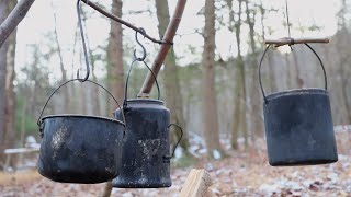 Must Know Bushcraft Cooking Hack Multi Pot System [upl. by Temple246]