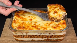 Die beste hausgemachte Lasagne Sie werden nie wieder Lasagne kaufen [upl. by Kaya501]