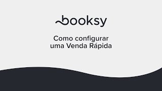 Booksy Biz Web  Como configurar uma Venda Rápida [upl. by Nonnah]