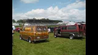 41st Van Nationals  National TruckIn  July 2013 in OH USA [upl. by Airdnaxela]