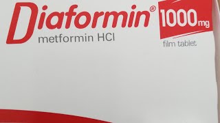 Diaformin 1000 mg ma başladım [upl. by Sib]