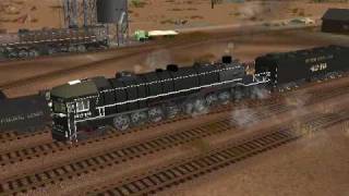 Paulz Trainz US ATSF AC11 Cabforward [upl. by Brookhouse]