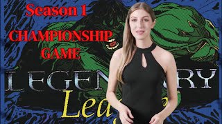 Marvel Legendary League Season 1 Championship Game [upl. by Farver90]