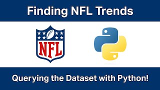 Finding NFL Trends Using Python [upl. by Star]