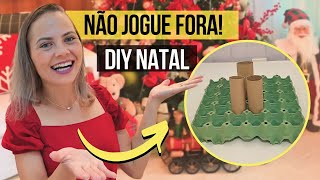 DIY NATAL 2023🎄Faça Você Mesmo LINDA DECORAÇÃO GASTANDO POUCO ✨Ideias Baratinhas Para o Natal [upl. by Hugon]