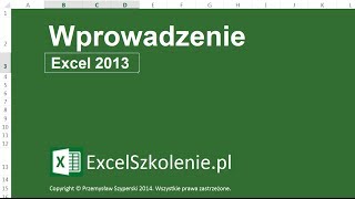 Wprowadzenie  Kurs Excel Podstawy [upl. by Fante]