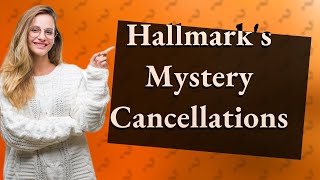 What mystery shows did Hallmark cancel [upl. by Sakhuja824]