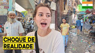 DENTRO DA MAIOR FAVELA DA ÍNDIA 2 milhões de habitantes [upl. by Fabozzi]