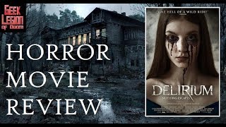 DELIRIUM  2018 Ryan Pinkston  Found Footage Haunted House Horror Movie Review [upl. by Prosser706]