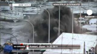 Japan tsunami footage [upl. by Eolc]