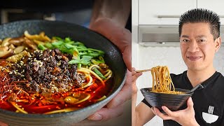 Realistic  Easy Ramen recipe you can make on a weeknight 🍜🔥 [upl. by Berwick]