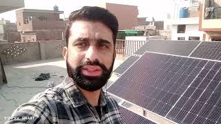 jinko n type bifacial 585 watts Solar panels 3kw Solar Inverter HKT pv3000  Waseem jilany suntech [upl. by Lenrad]