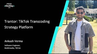 Track 2  Multimedia  Trantor TikTok Transcoding Strategy Platform [upl. by Aivital]