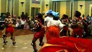 Uko Africana performing Ekombi and Ibibio dance at Annang Gathering [upl. by Nwahsak]