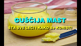 GUŠČIJA MAST  ŠTA SVE LEČI i KAKO Se KORISTI [upl. by Eibreh92]