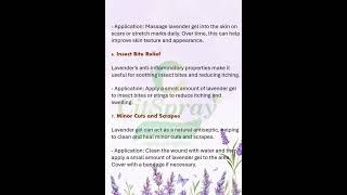 quotTransform your skincare routine with our soothing lavender gel NaturalBeauty LavenderLovequot [upl. by Nnylahs]