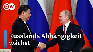 Wie stark wächst Russlands strategische Abhängigkeit zu China  DW Nachrichten [upl. by Catlaina]