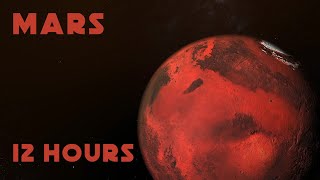 Sound of Mars  12 Hours of Space Ambient Sounds [upl. by Tiler]