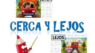 CERCA Y LEJOS MATEMÁTICAS PARA NIÑOS [upl. by Atteynod]