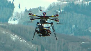 CineX Octocopter with MōVI and FS700  RCTESTFLIGHT [upl. by Richer]