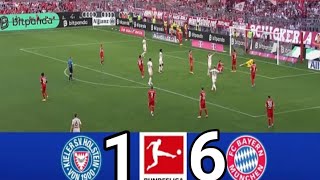 Holstein Kiel vs Bayern Munich 16 Bundesliga 2024  Today Match Highlights [upl. by Ignacio]