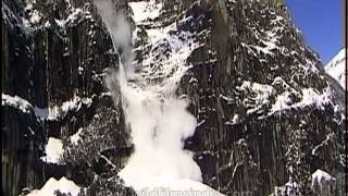 Avalanche in the Indian Himalayas of Himachal Pradesh [upl. by Sicard]