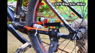 Easy Way to Make Electric Bike  How to Make Electric Bike [upl. by Ahsieit179]