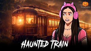 Haunted Train  Bhutia Train  Scary Pumpkin  Hindi Horror Stories  Animated Stories [upl. by Macey208]