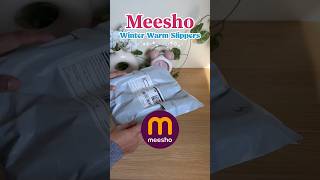 Winter Warm Flipflops Slippers ❄️😍 meeshohaul meesho meeshofinds meeshoonlineshoping [upl. by Narhet]