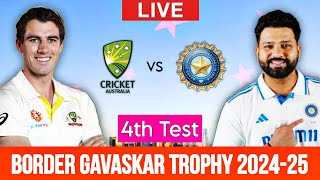 LIVE  Australia vs India 4th Test Day 1 2024  AUS vs IND 2024  Live Cricket Match [upl. by Heimer]