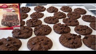 Betty Crocker Cookie Brownies  How to make Brownie Mix Cookies  Betty Crocker [upl. by Yam794]