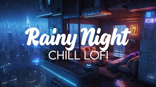 Chill Lofi Radio 🌧️ Cozy Rain Beats for Relaxing Studying and Sleeping [upl. by Esli1]